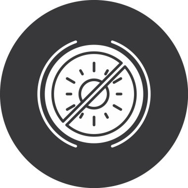 Modern simgelerin hiçbirinin vektör çizimi