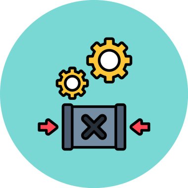 Simge vektör illüstrasyonu ayarlanıyor