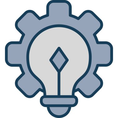 Teçhizat Web simgesi basit illüstrasyon