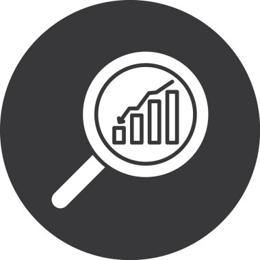 İş ve finans ikonu kavramının vektör illüstrasyonu