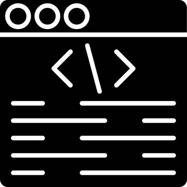 Taslak biçiminde kodlama simgesi kodlama