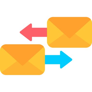 Zarf. posta simgesi vektör illüstrasyonu