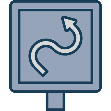 ok simgesi vektör illüstrasyonu