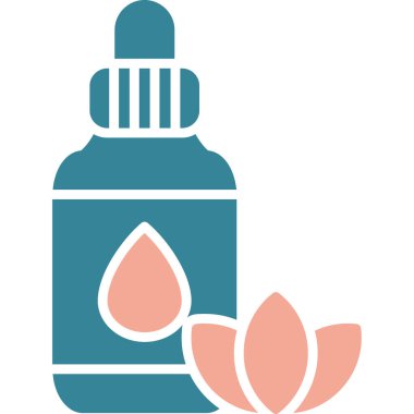 parfüm simge vektör çizim