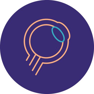 Bir simgenin vektör illüstrasyonu