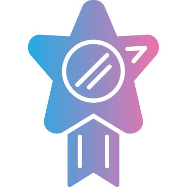 yıldız simgesi vektör illüstrasyonu