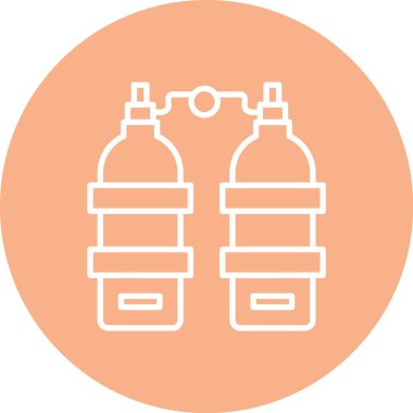 şişe simgesi vektör illüstrasyonu