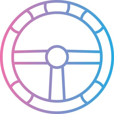 Bir cankurtaran simgesinin vektör illüstrasyonu