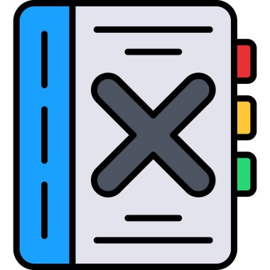 dosya simgesi, vektör illüstrasyonu