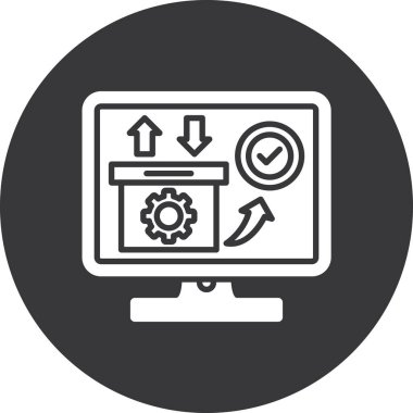 Web tasarım simgesi, vektör illüstrasyonu