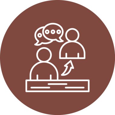 iş simgesi vektör illüstrasyonu