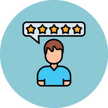 Müşteri servisi vektör simgesi