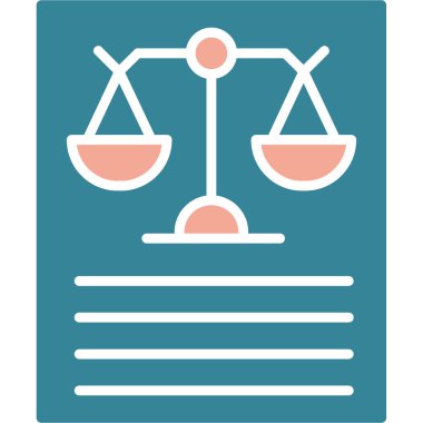 vektör adalet simgesi illüstrasyonu