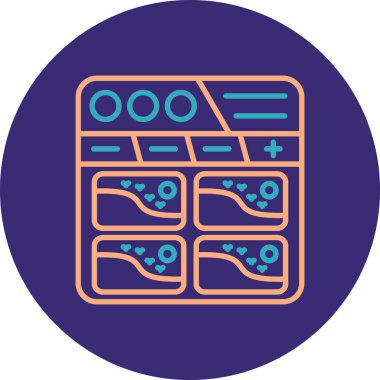 Modern b 'nin vektör illüstrasyonu eksik simgesi