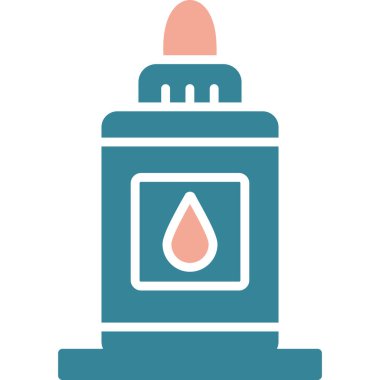 yağ damlası simgesi.