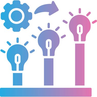 Seo simgesinin vektör illüstrasyonu