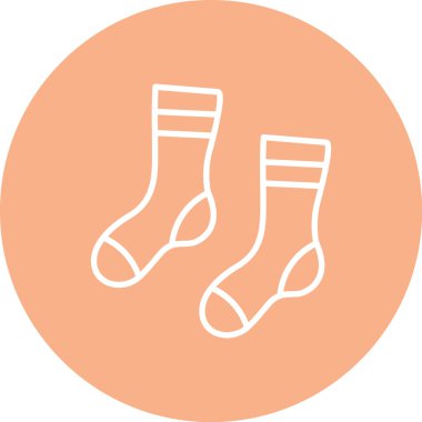 çorap vektör çizim