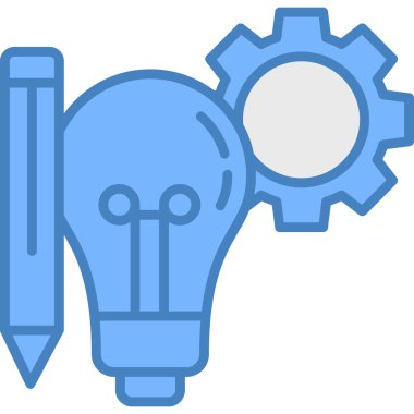 ampul fikir yaratıcı simgesi