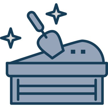 Dövme makinesinin vektör çizimi