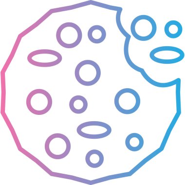 yiyecek web simgesi basit illüstrasyon