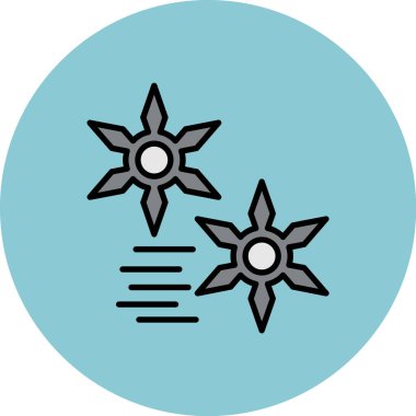 Güneş. Web simgesi vektör illüstrasyonu