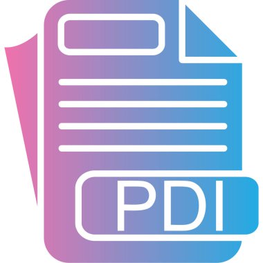 dosya biçimi simgesi, vektör illüstrasyonu