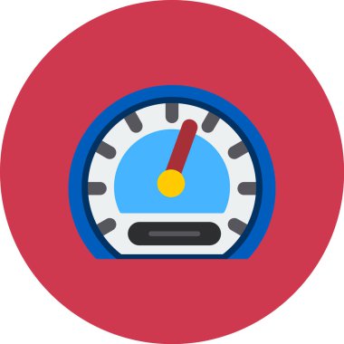 hız dometre vektör çizimi