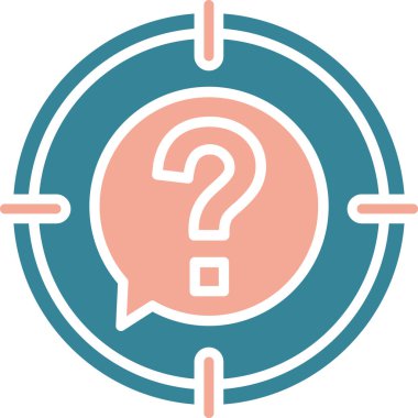 soru simge vektör çizim