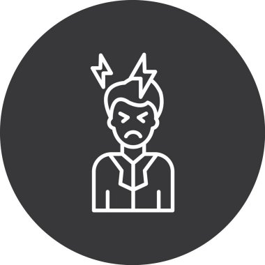 Ölü bir simgenin vektör illüstrasyonu