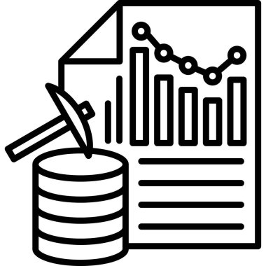 anahat biçiminde analitik veri simgesi