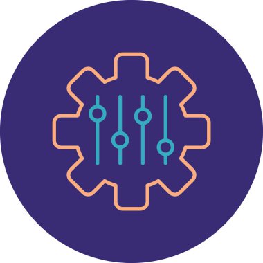 seo modern simgesinin vektör illüstrasyonu