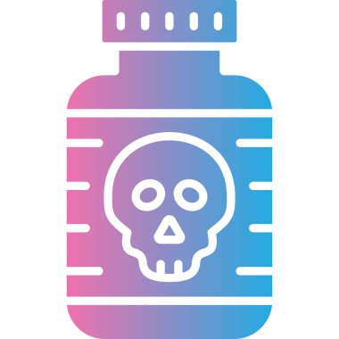 Kurukafa simgesi vektör illüstrasyonu