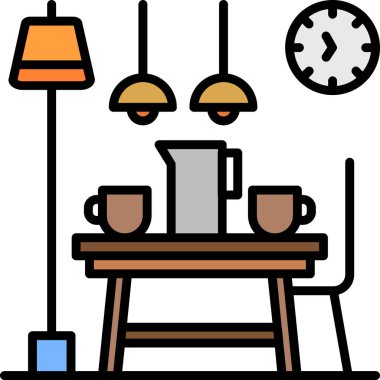 Kahvaltı kahve bardağı simgesi