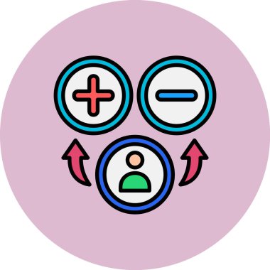 kullanıcı vektörü simgesi modern basit illüstrasyon