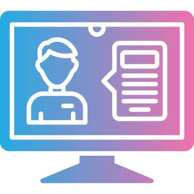 seo modern simgesinin vektör illüstrasyonu