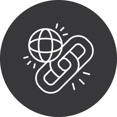 seo modern simgesinin vektör illüstrasyonu