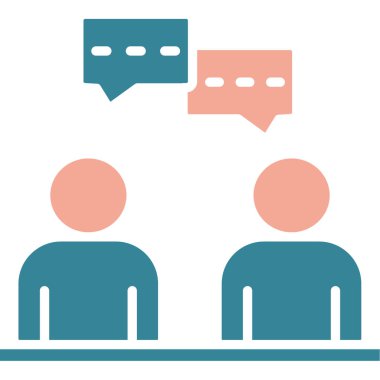 iş insanlar toplantı simgesi