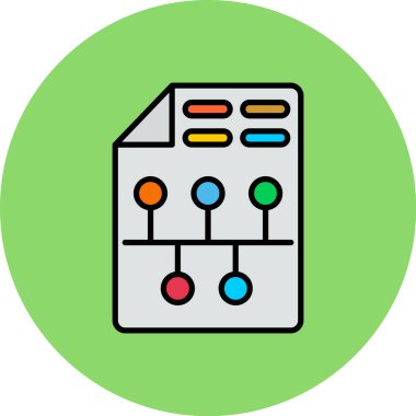 Modern simgenin vektör illüstrasyonu simge eksikliği