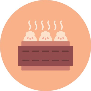 Gıda simgesinin vektör illüstrasyonu