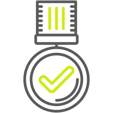 kontrol listesi simgesi, vektör illüstrasyonu