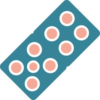 hap simgesi, vektör illüstrasyonu