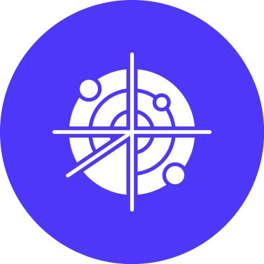 Uydu. Web simgesi basit illüstrasyon