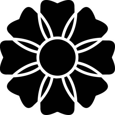 Çiçek ve iç mekan için dekoratif tasarım