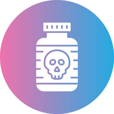 Kafatası. Web simgesi basit illüstrasyon