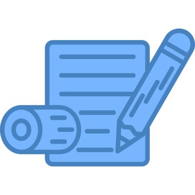 kalem simgesi vektör illüstrasyonu