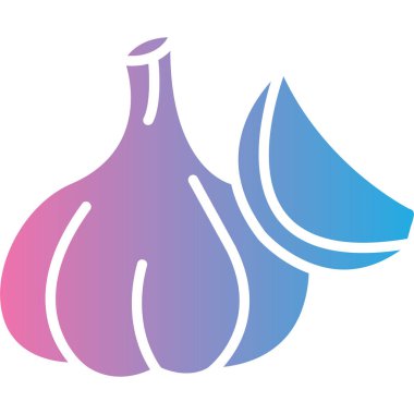 patlıcan ikonu vektör çizimi