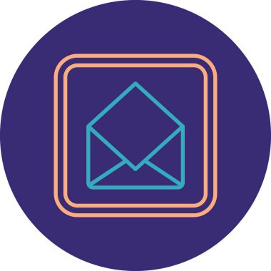 e- posta simgesi vektör illüstrasyonu