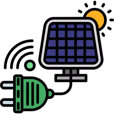 Güneş enerjisi Paneli simgesi