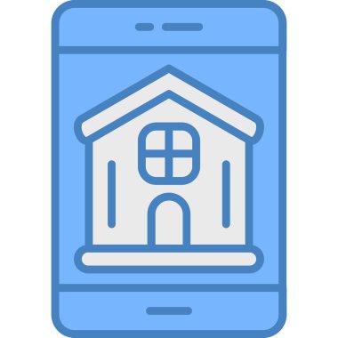 Banka binası ikon vektörü. İnce çizgi işareti. kontur sembolü çizimi