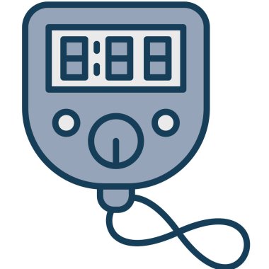 Kan basıncı simgesi, vektör illüstrasyonu